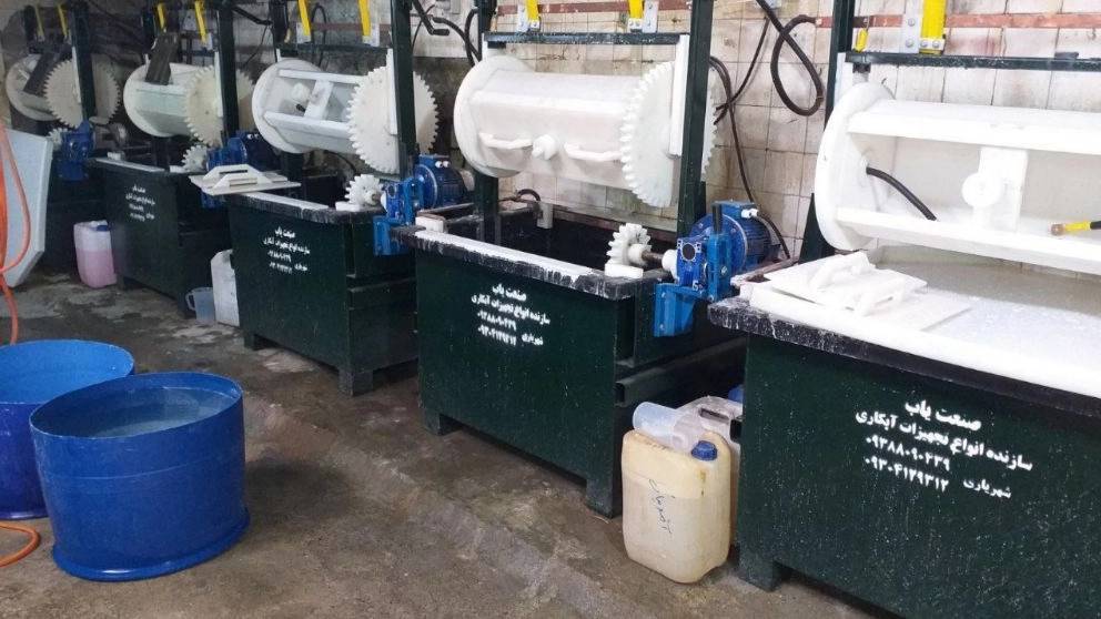 تجهیزات آبکاری صنعت یاب